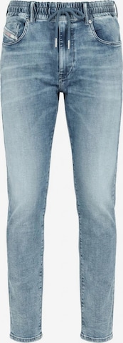 Jean 'D-STRUKT SUPERSTRETCH JOGGJEANS' DIESEL en bleu : devant