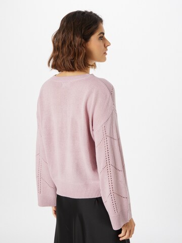 JDY Pullover 'NATHALI' in Lila