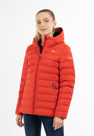 Schmuddelwedda Winterjacke in Rot: predná strana