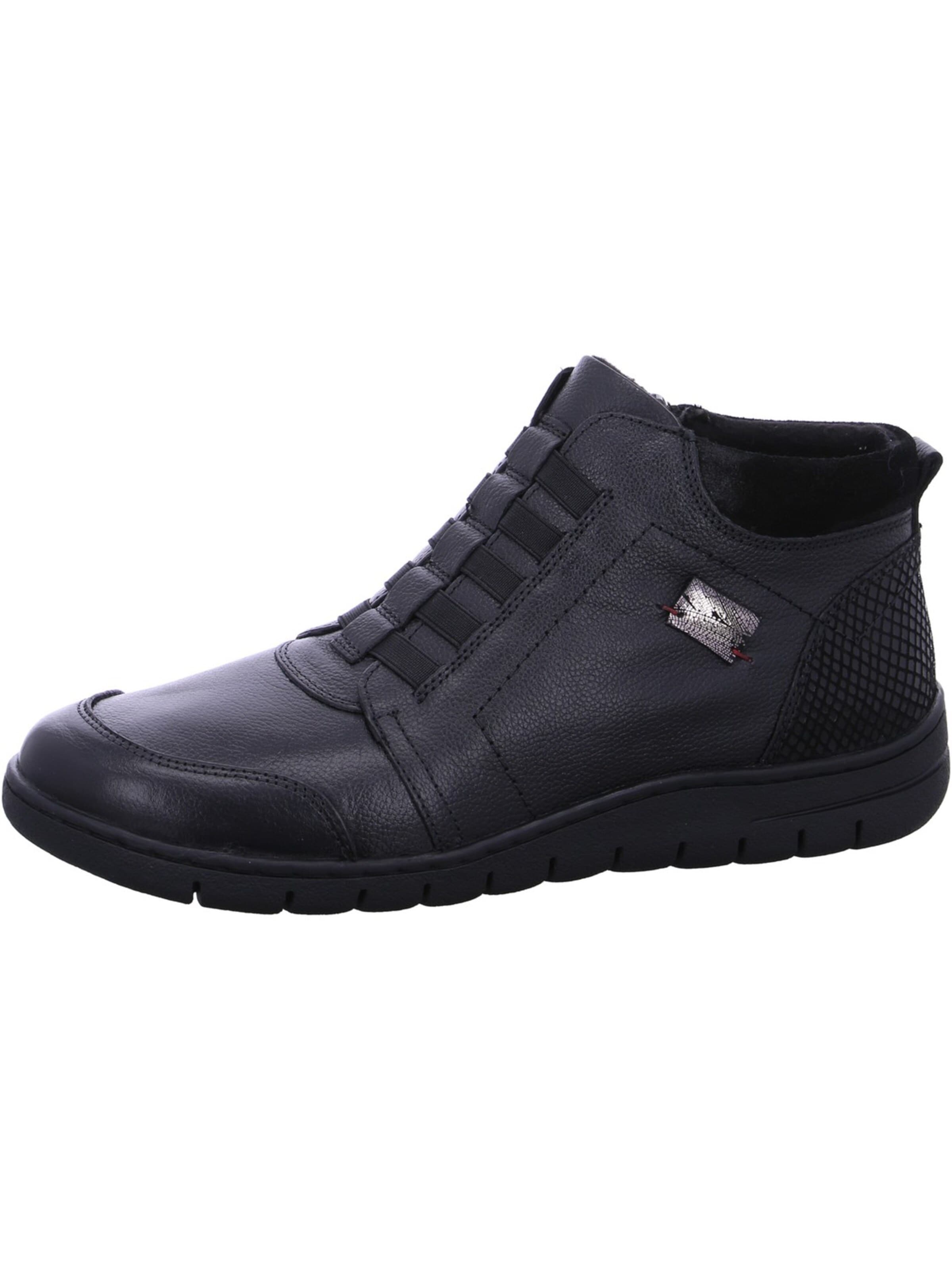 REFLEXAN Ankle Boots 'Reflexan Stiefel Schwarz'‌‌‌ in Schwarz: Vorderseite