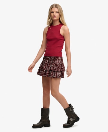 Jupe Superdry & Co en rouge