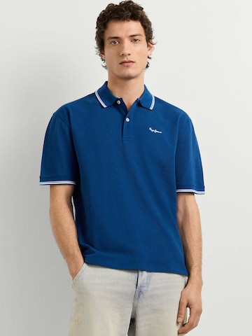 Maglietta ' MATTHEW ' di Pepe Jeans in blu: frontale