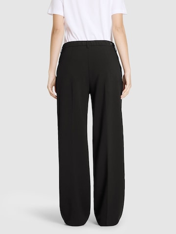 MAC Wide leg Pants 'CAMILLA' in Black