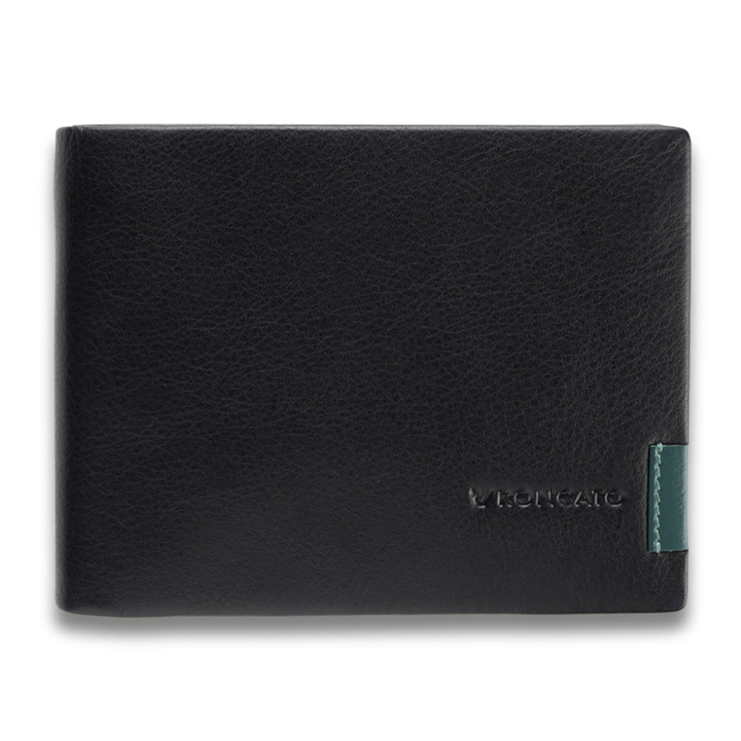 Roncato Portemonnaie 'Monaco' in Schwarz