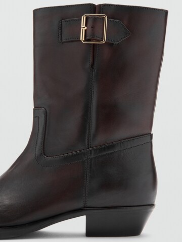 MANGO Boots 'Marty' in Brown