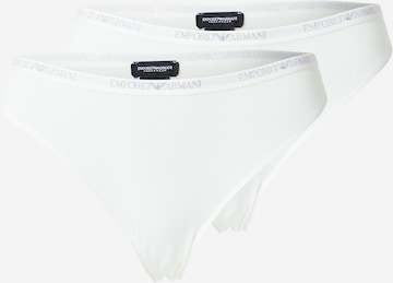 Emporio ArmaniSlip - bijela boja: prednji dio