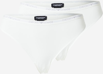 Moteriškos kelnaitės iš Emporio Armani, spalva – sidabrinė / balta, Prekių apžvalga