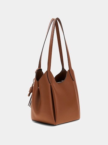 GUESS Schultertasche 'Melody' in Braun
