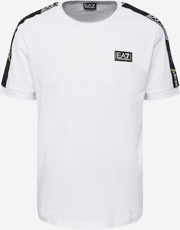 EA7 Emporio Armani - Camisa em branco: frente