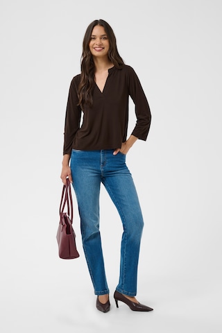 Kaffe - Blusa en marrón