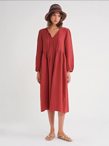 Robe MixRay en rouge : devant