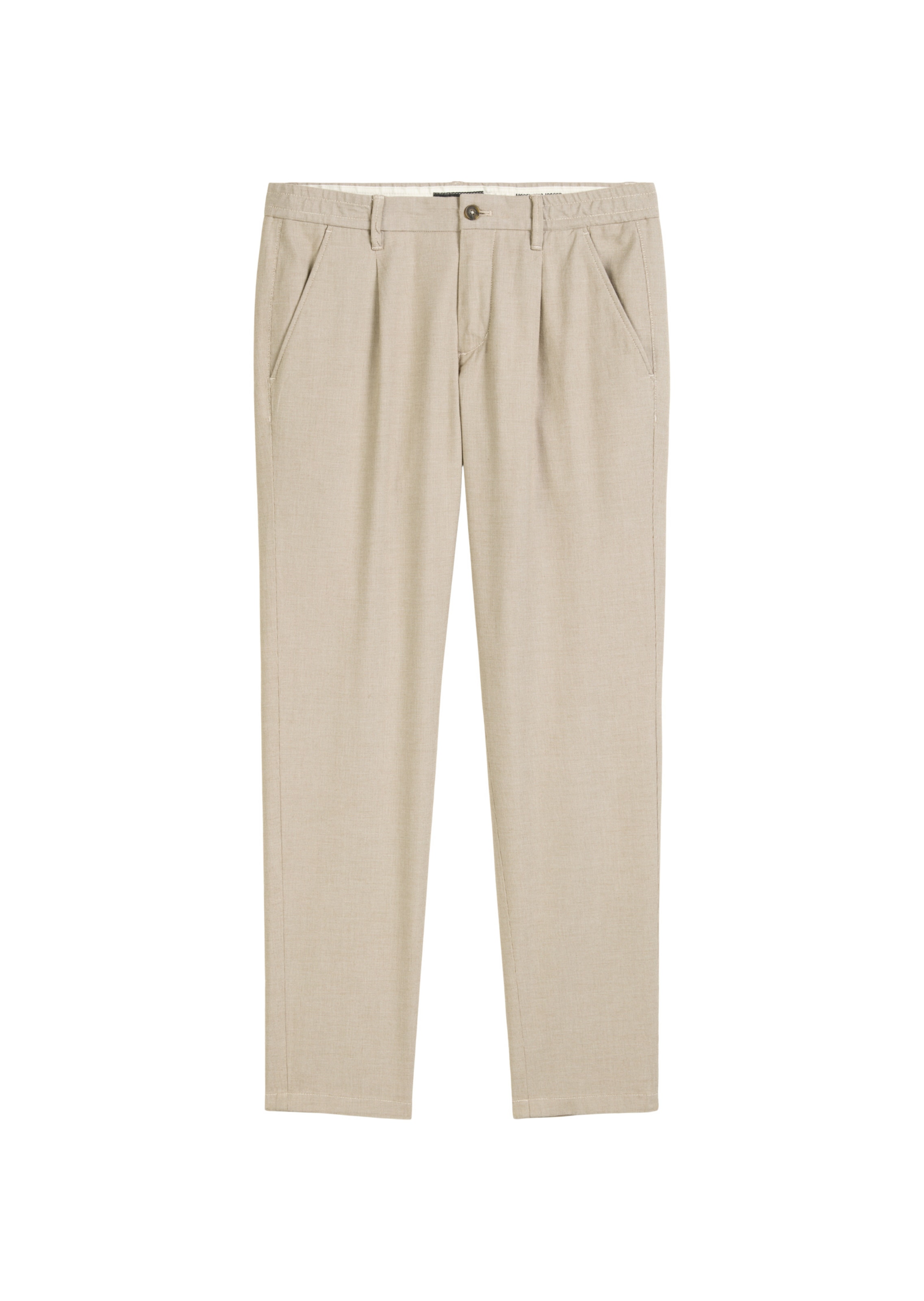 Marc O&#x27;Polo Regular Chino Pants &#x27;Stig Jogger&#x27; in Brown: front