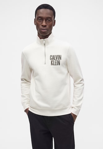 Felpa di Calvin Klein Jeans in bianco