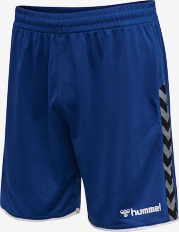 Hummel Regularen Športne hlače 'AUTHENTIC' | modra barva