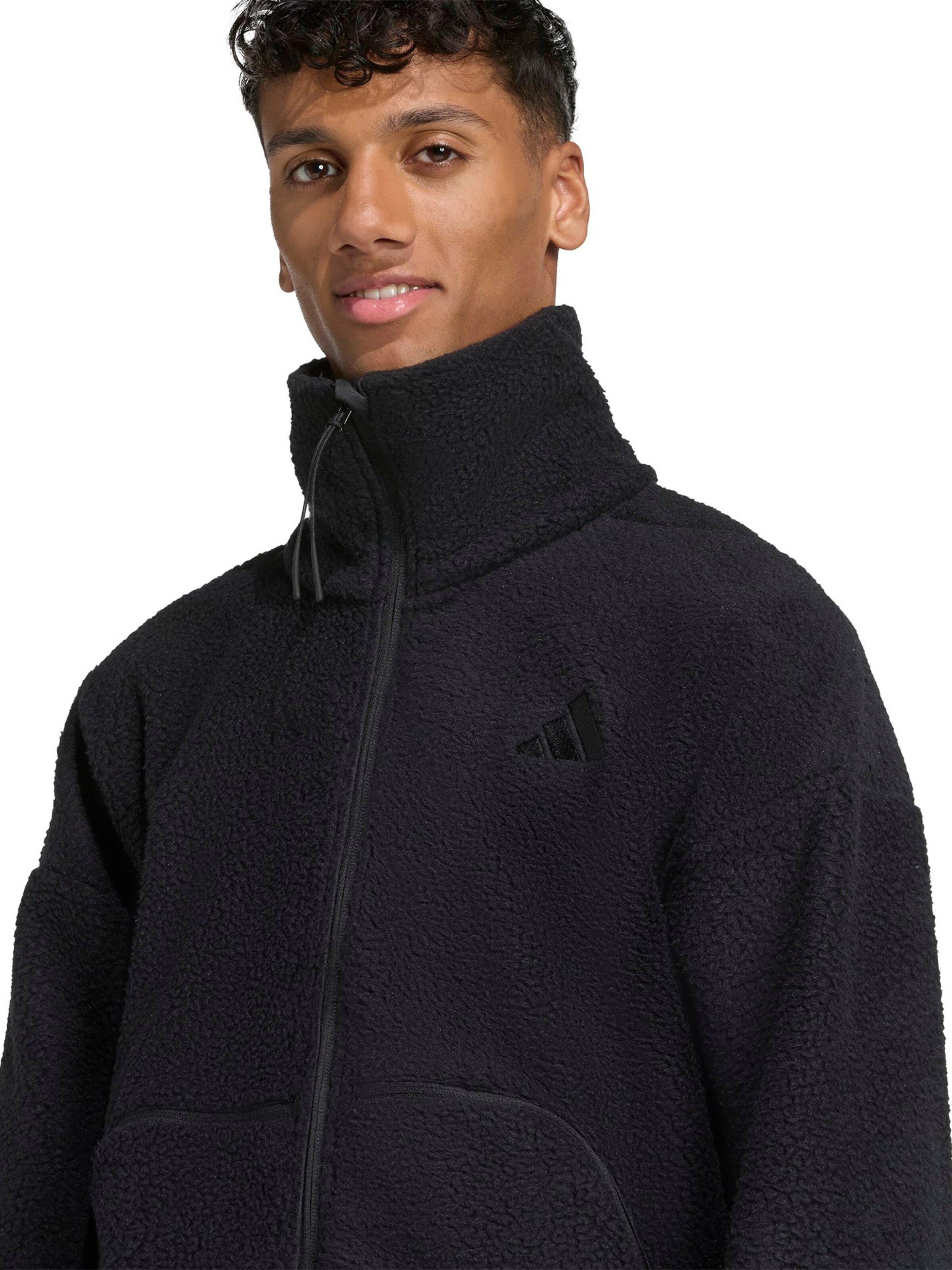 ADIDAS SPORTSWEAR - Chaqueta polar funcional en negro