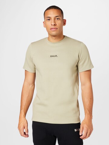 T-Shirt BALR. en beige : devant