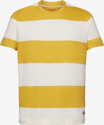 T-Shirt ESPRIT en jaune : devant