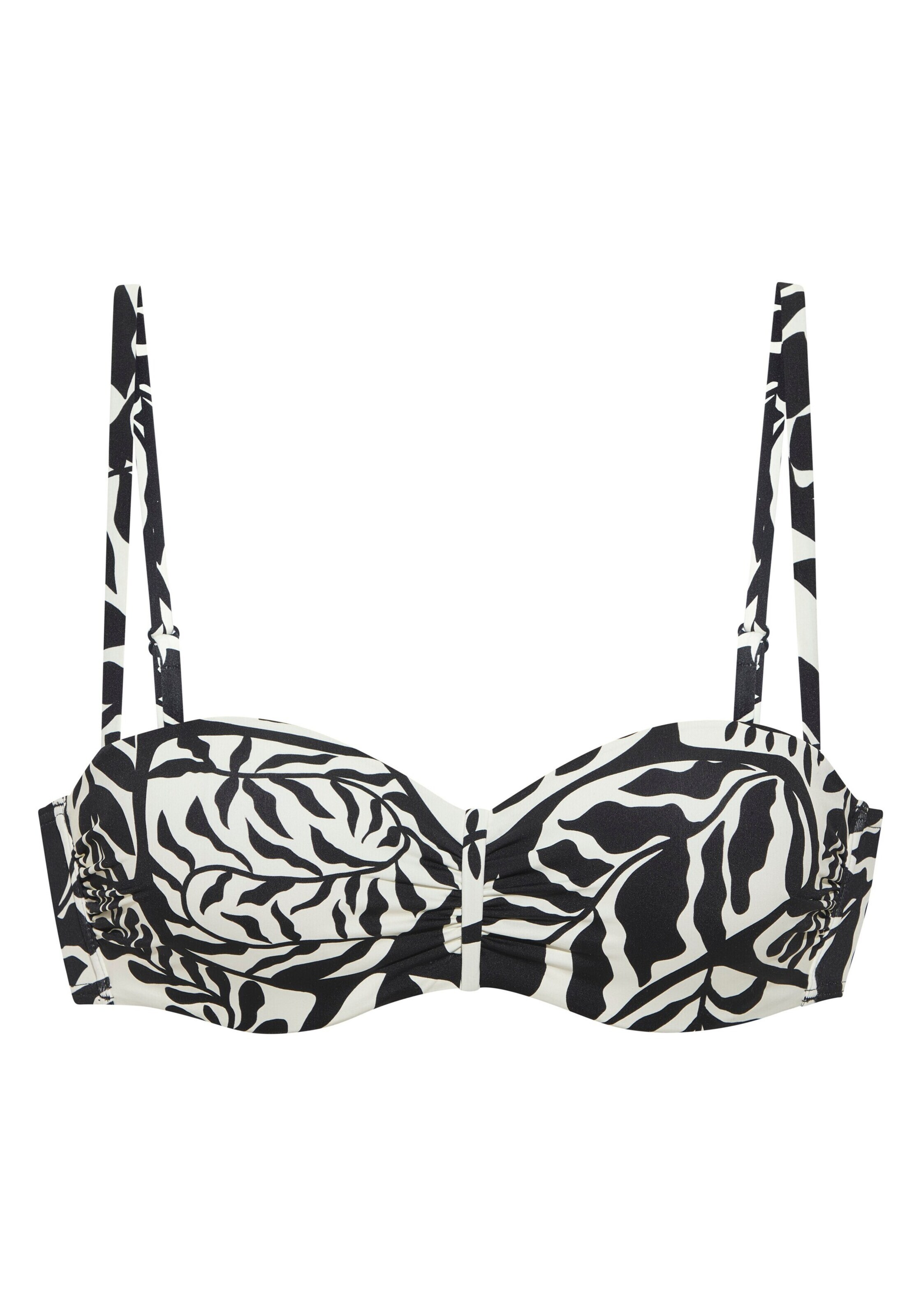 BUFFALO Bandeau Bikini felső - fekete: elől