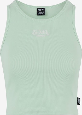 Von Dutch Originals Toppi 'Sydney' värissä vihreä: etupuoli