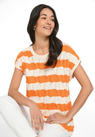 Peter Hahn Sweater in Orange: front