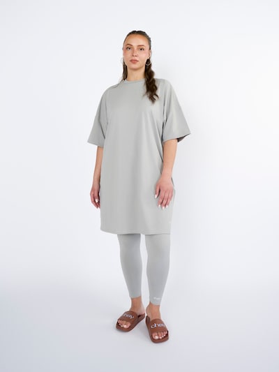 Chay Sportsbadedragt 'Sports swimsuit 'Chay Sea Active Burkini Swimset sport Light Grey' i XS i lysegrå, Produktvisning
