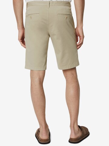 Marc O'Polo Regular Shorts 'Reso' in Beige