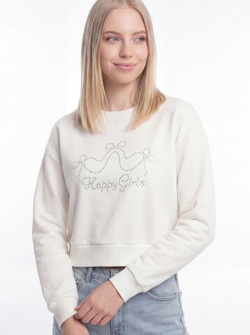 Sweat-shirt MYMO en blanc