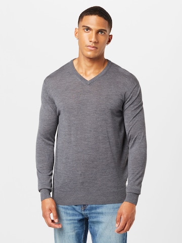 bugatti Sweater in Grey: front