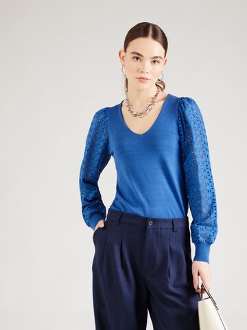 Pull-over 'LACINE' VILA en bleu