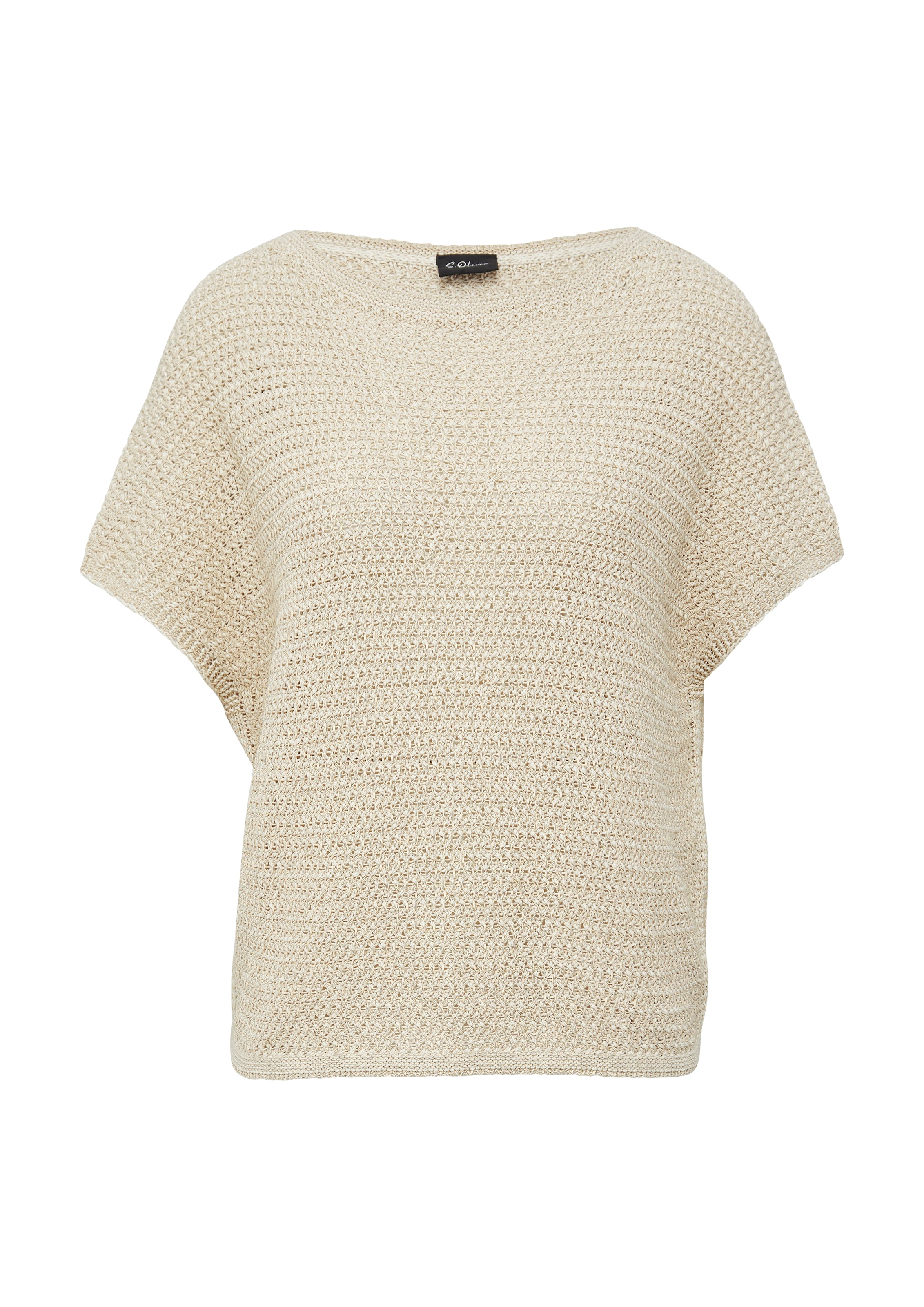 s.Oliver BLACK LABEL Sweater in Beige: front