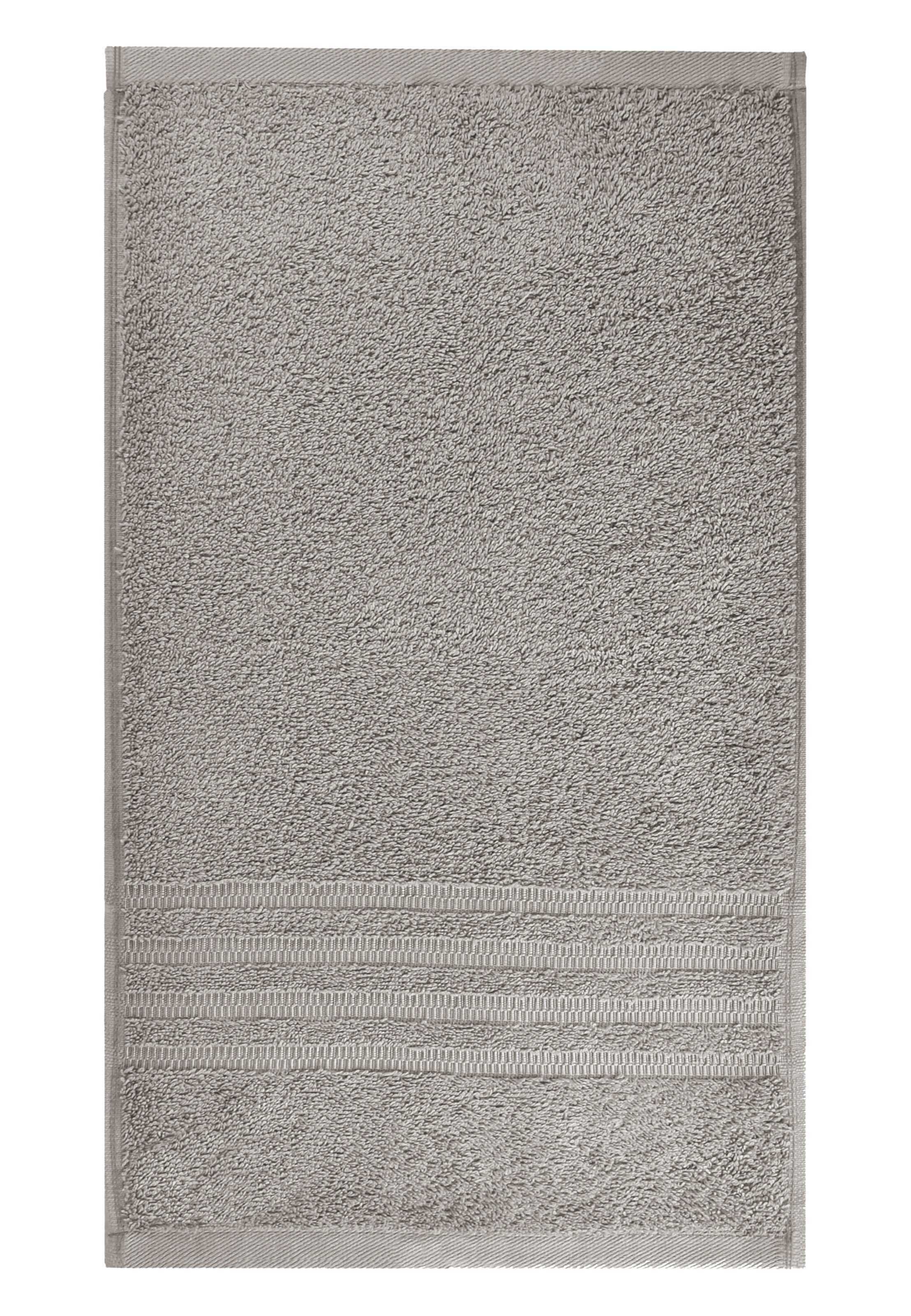 SCHIESSER Towel 'Milano' in Grey