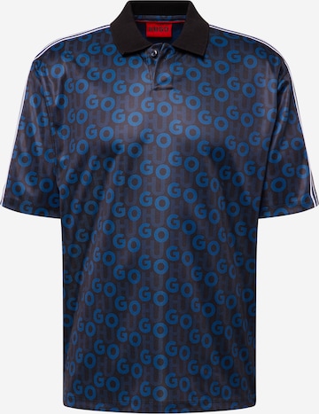 HUGO Shirt 'Dunlun' in Blue: front