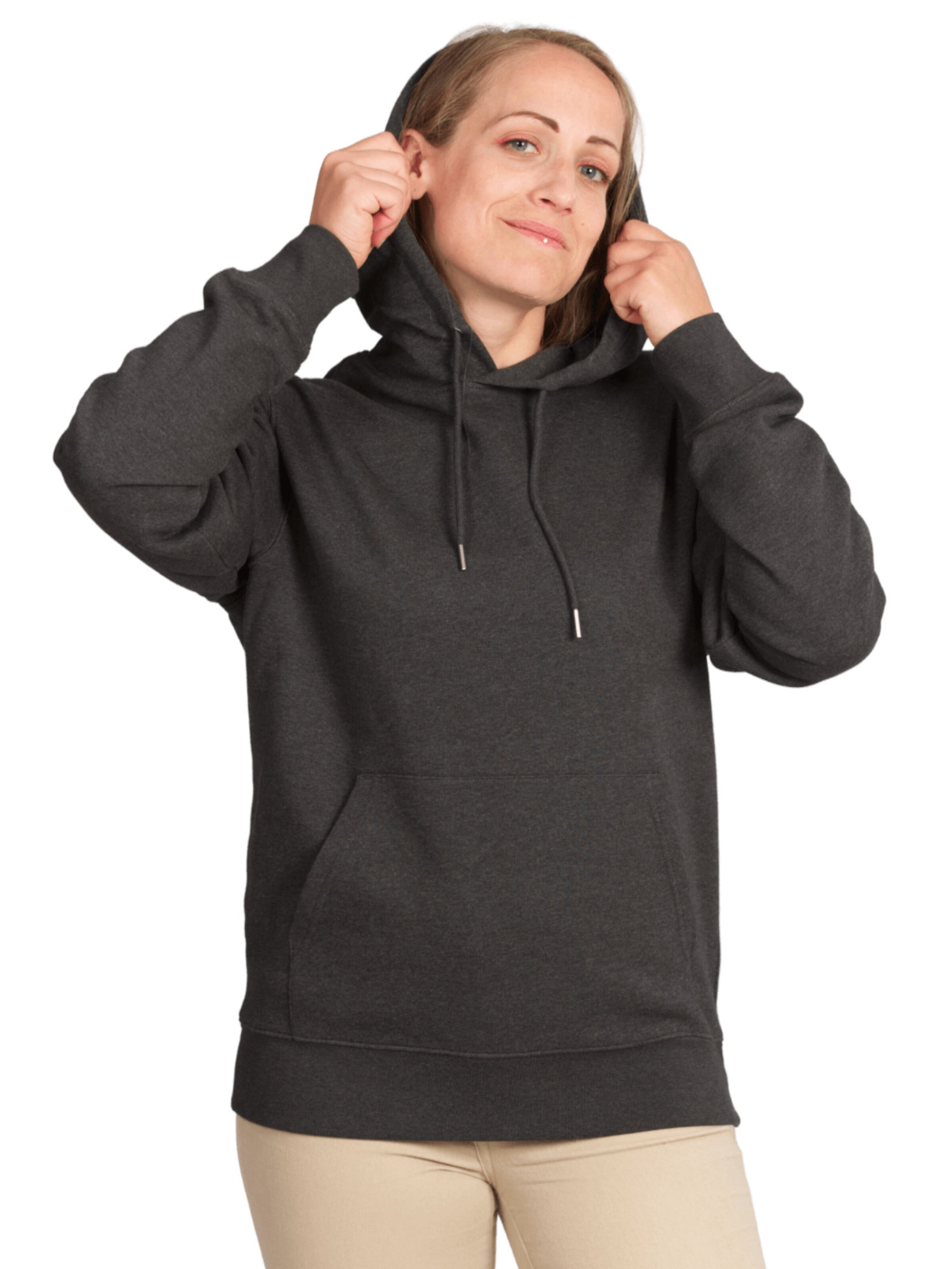 Life-Tree Sweater 'Organic Fairwear' in Grey