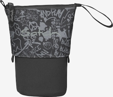 Satch Tasche 'Federmäppchen Pencil Slider' in Grau: Vorderseite