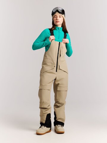 PROTEST Regular Sports trousers 'PRTNAVAZ' in Brown