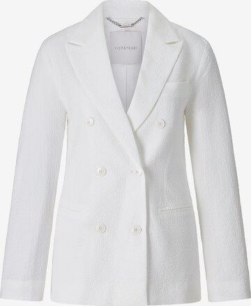 Rich & Royal - Blazer en blanco: frente