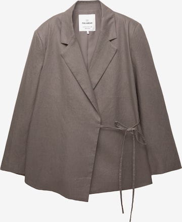 Pull&BearSako - siva boja: prednji dio