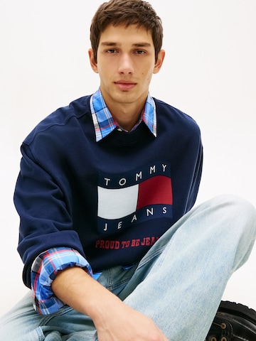 Tommy Jeans Majica '90S' | modra barva