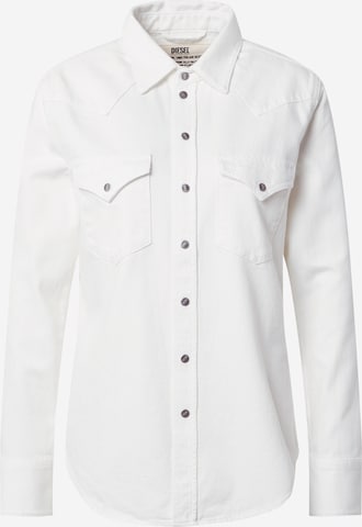 DIESEL Bluse 'RINGY' in White: front