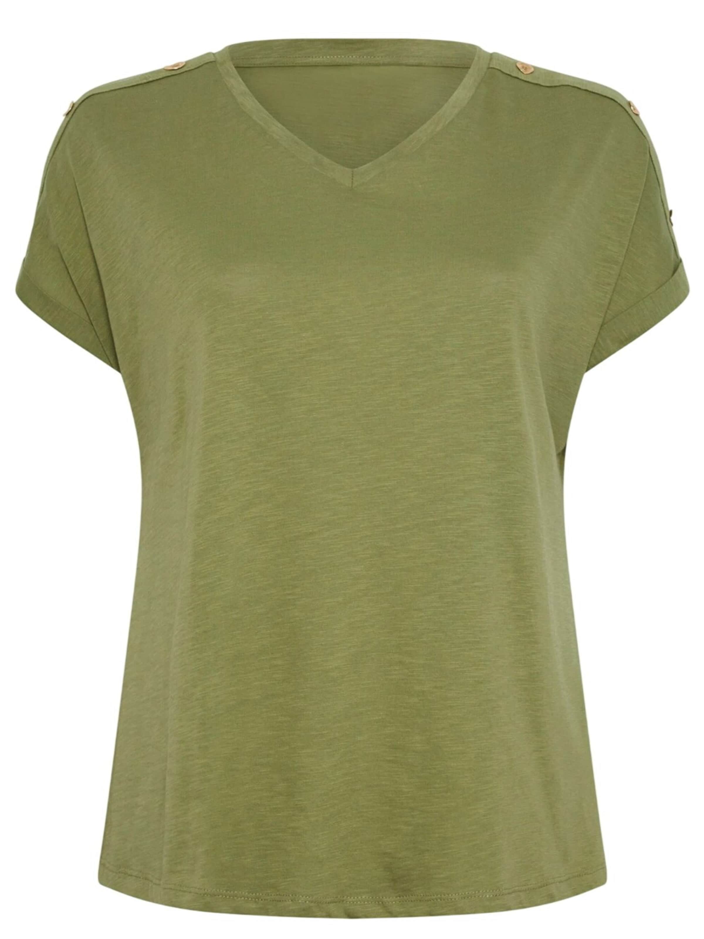 Shape Of You Shirt in Groen: voorkant