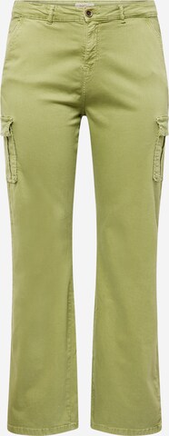 ONLY Curve Regular Jeans 'SAFAI' in Grün: predná strana