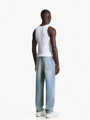 Bershka Loose fit Jeans in Blue