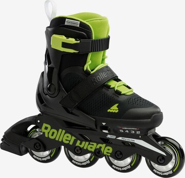 ROLLERBLADE Inline and Roller Skates ' Microblade ' in Black: front