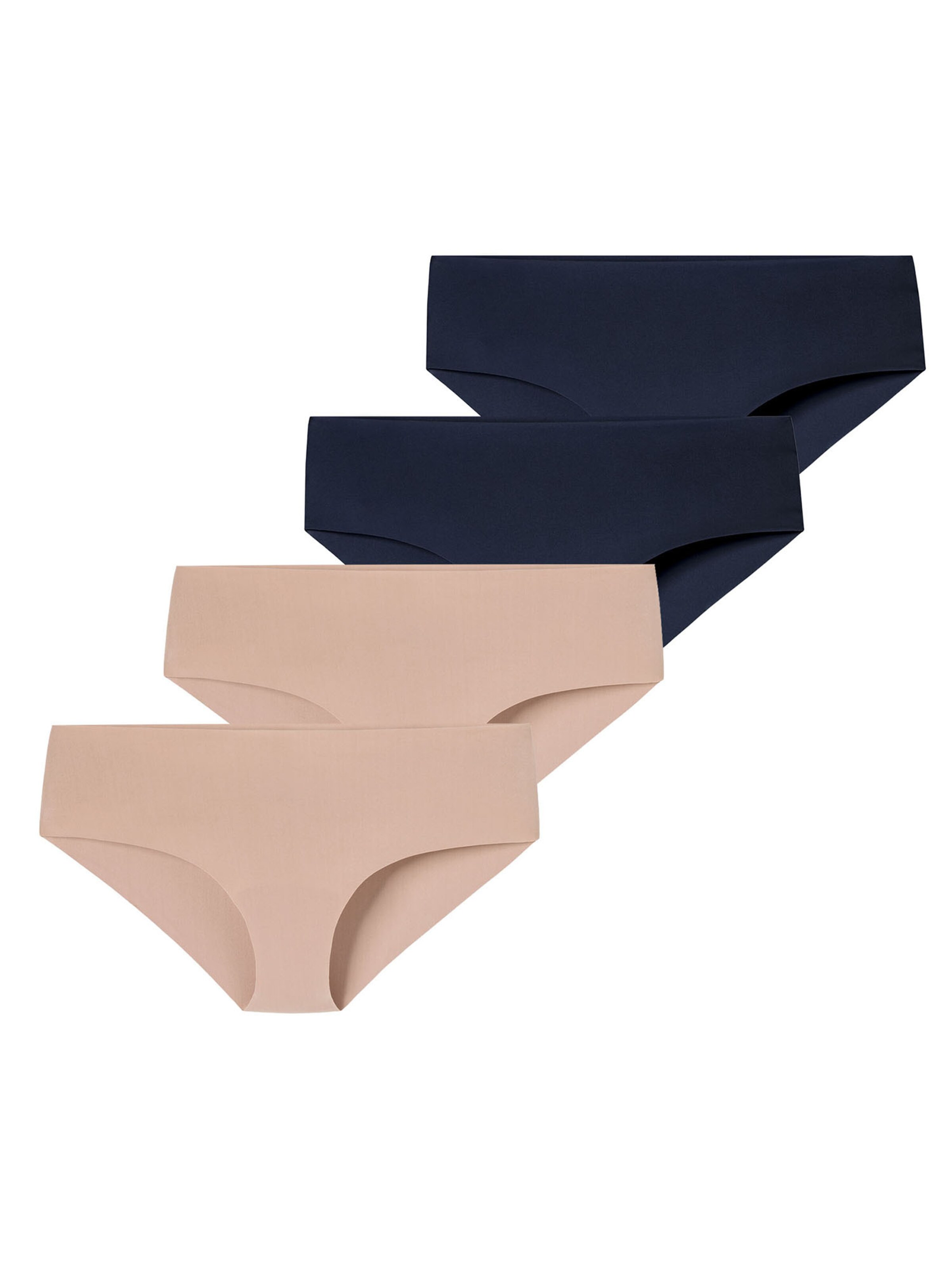 SCHIESSER Panty ' Invisible Light ' in beige / nude / nachtblau, Produktansicht