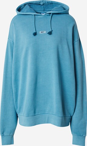 Reebok Sweatshirt in Blauw: voorkant