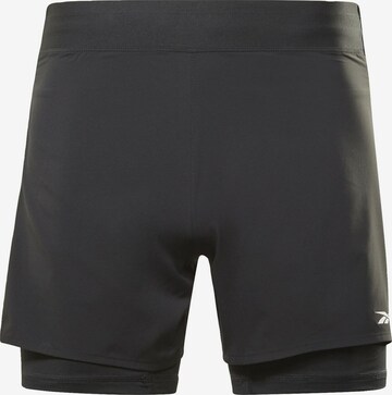 Coupe slim Pantalon de sport Reebok en noir