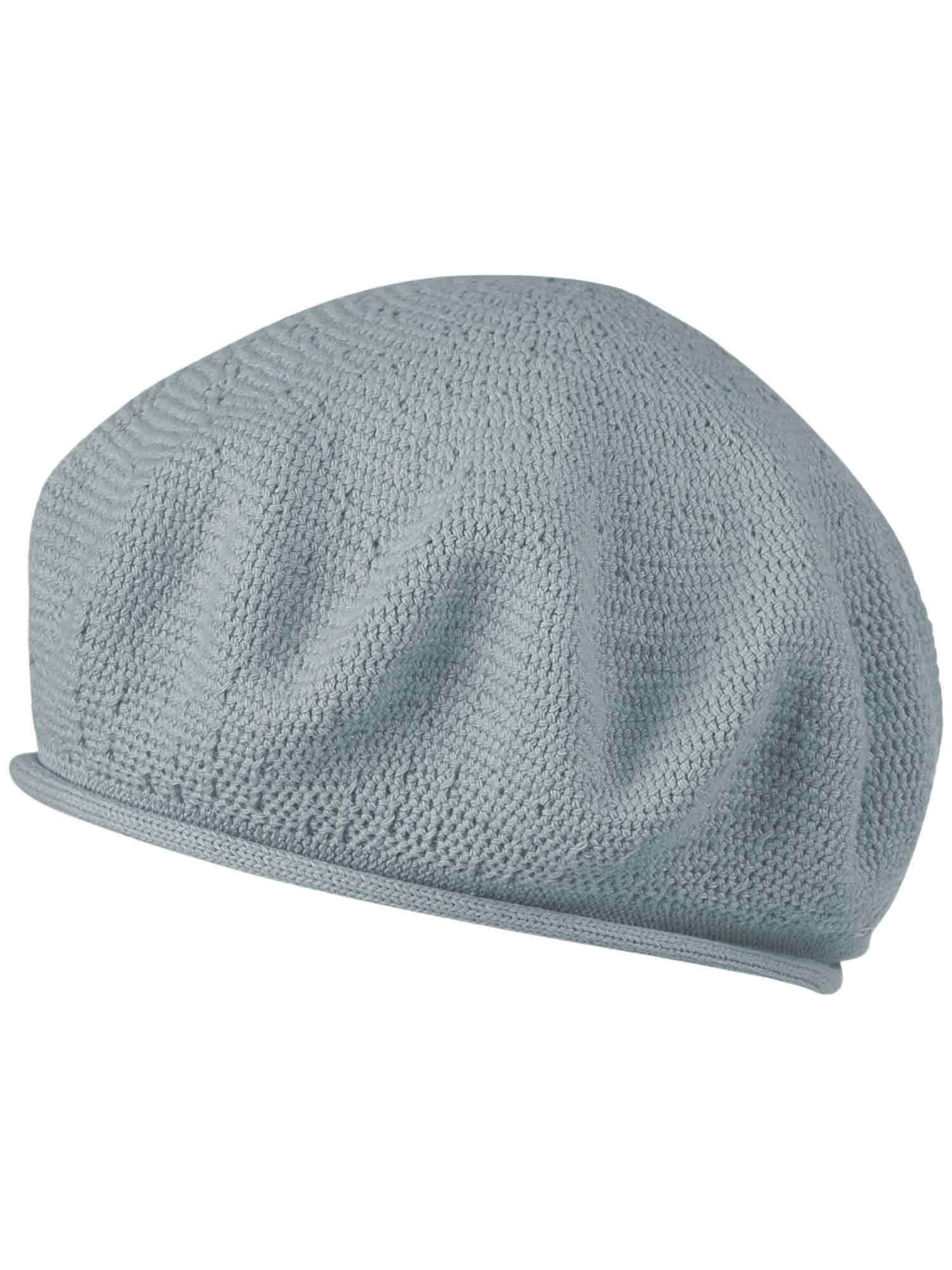 LOEVENICH Mütze in Grün: Vorderseite