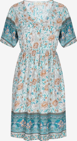 Gaya Haljina 'Boho Fashion' u tirkiz / safirno plava / pastelno plava / breskva, Pregled proizvoda