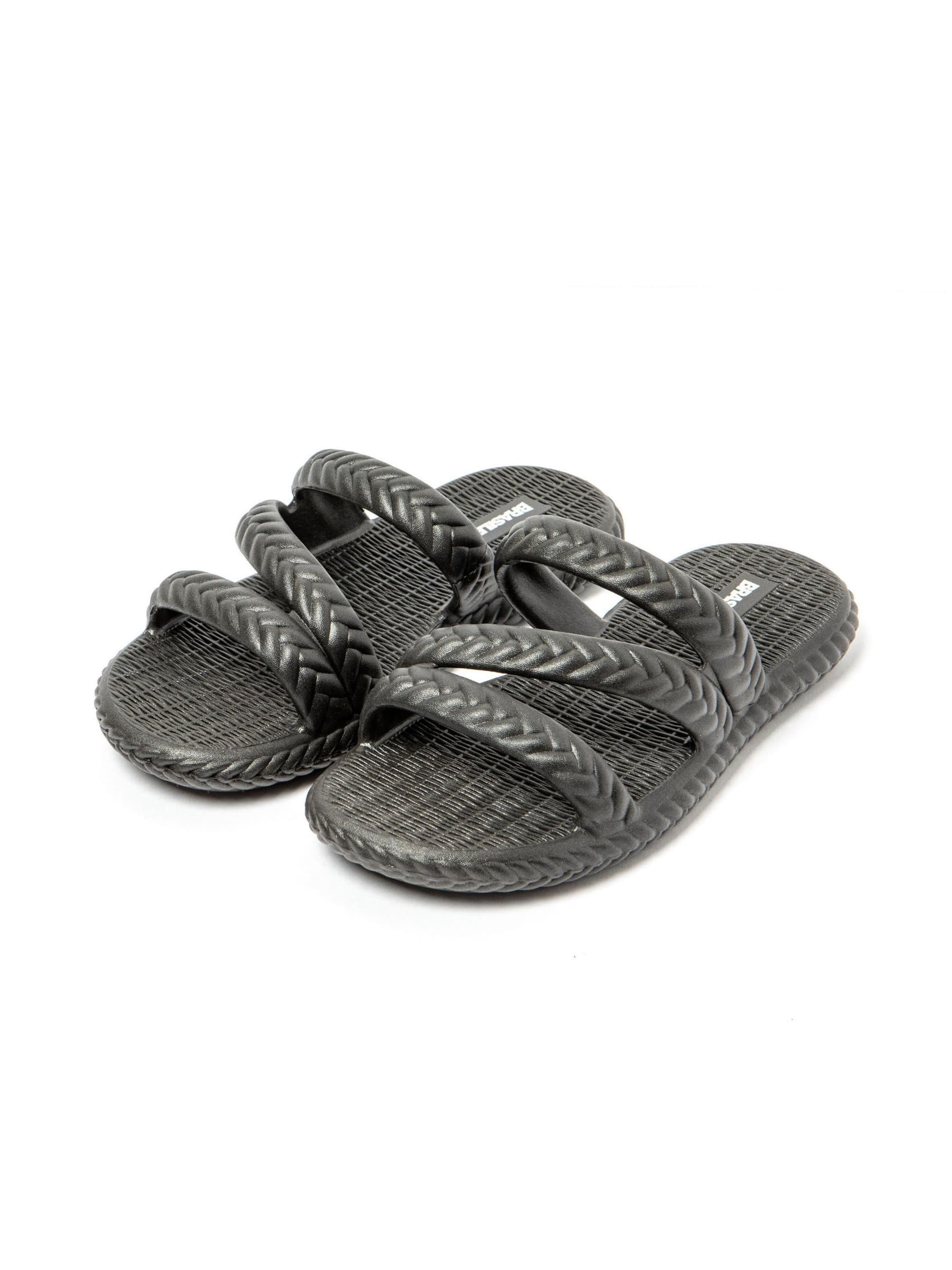 Brasileras - Zapatos para playa y agua 'Sira' en negro