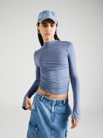 Gina Tricot - Camisa em azul: frente